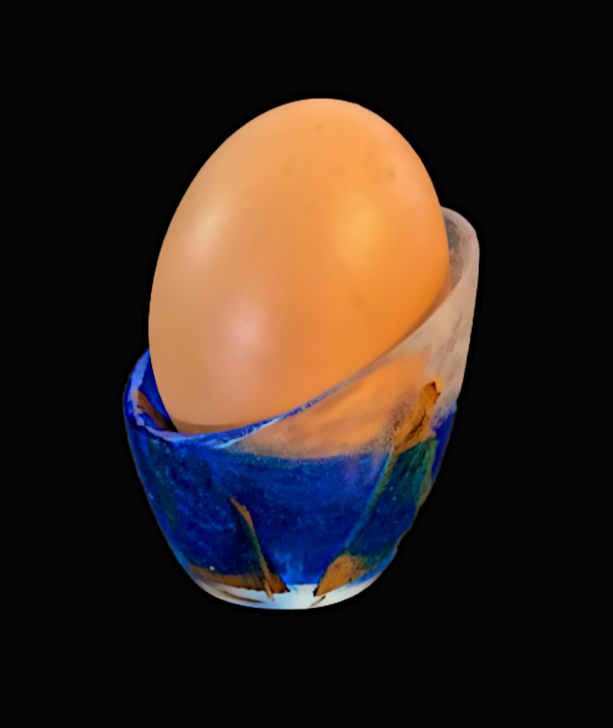 ZA | Egg cup art - Fait main