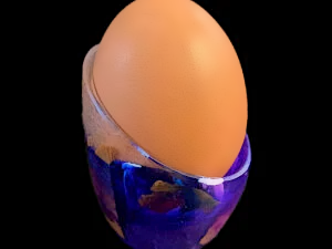 ZA | Egg cup art - Fait main